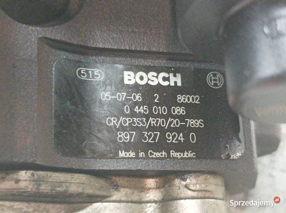 POMPA WTRYSKOWA 0445010086 8973279240 17 CDTI