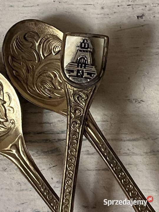 Pamiątkowe łyżeczki Drezno Bytom