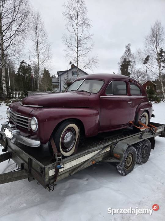 Zabytek Volvo PV 444D 1953r 14 ładny stan benzyna Lubawa