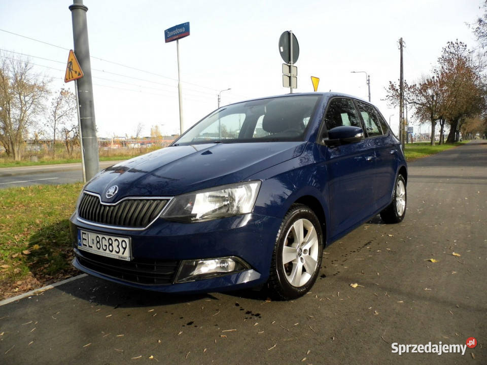koda Fabia 10 gaz klima III 2014 Łódź
