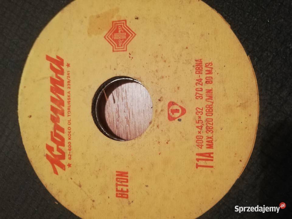 Tarcze do cięcia betonu Poznań sprzedam