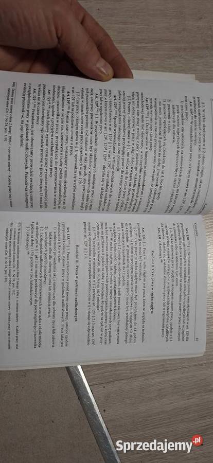 KODEKS PRACY wydanie z 1999 r niski nakład Łęczyca