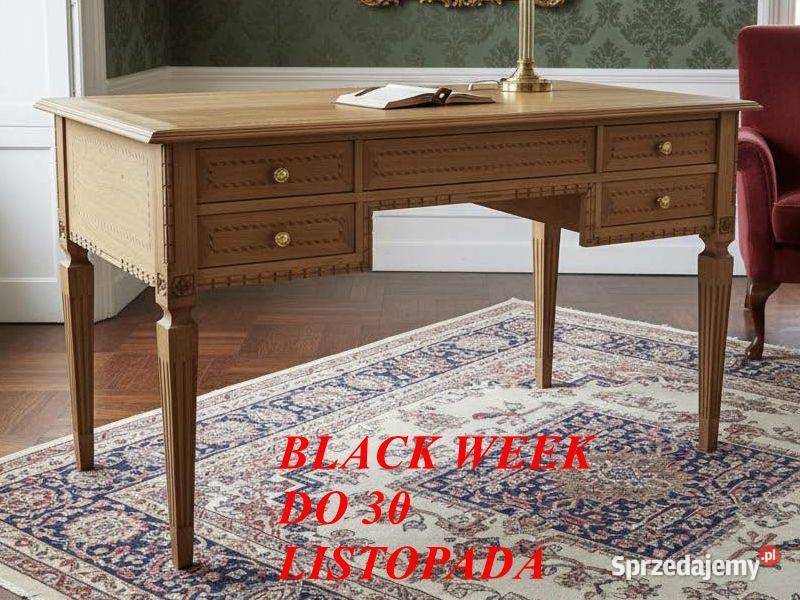 Black Week biurko Linosa 134 WYPRZEDAŻ Przemyśl