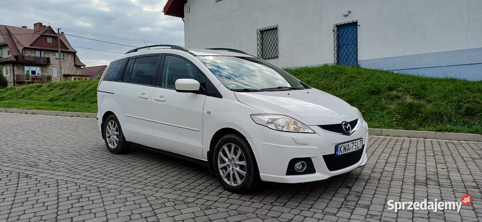 Mazda 5 20 143BEZWYPADEK7 osób klimatyzacja Wadowice