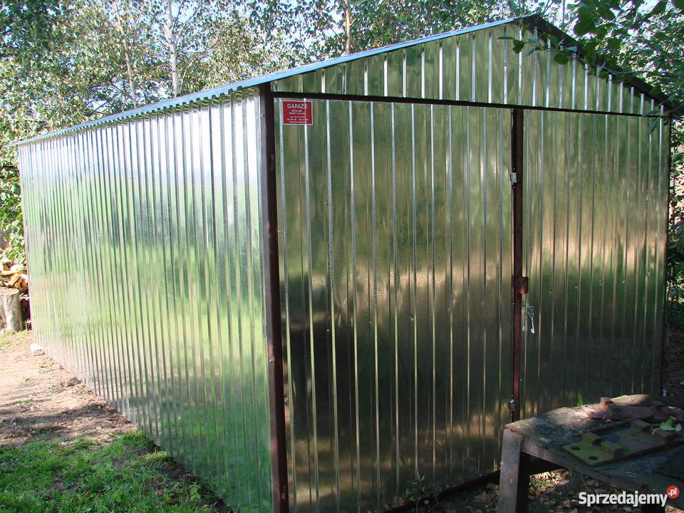 Garaz blaszak 3x5 1280zltransport montaz raty Piotrków Trybunalski sprzedam