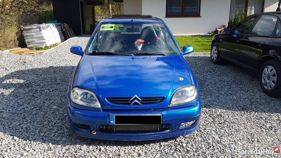 Citroen Saxo 16 VTS turbo kjs track day Zakopane