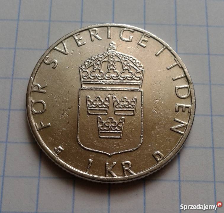 1 KORONA 1991 SZWECJA Parczew