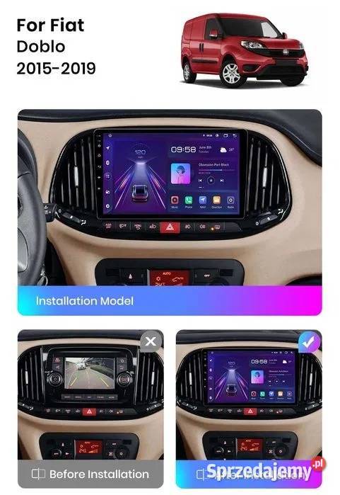 Radio Android 13 Fiat Doblo 20152020r gps wifi