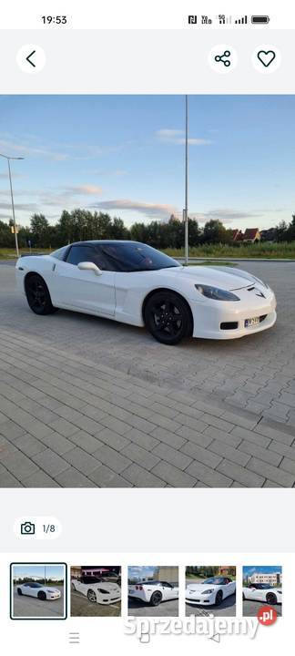 z Europy CORVETTE C6 Zamienię BEZWYPADKOWA 92 Brzóstowa