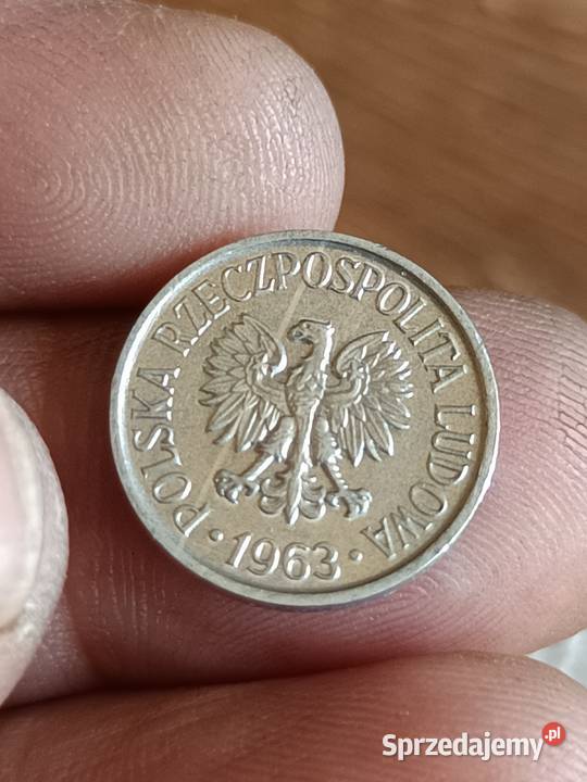 Sprzedam monete 5 groszy 1963 lll Numizmatyka Chełm sprzedam