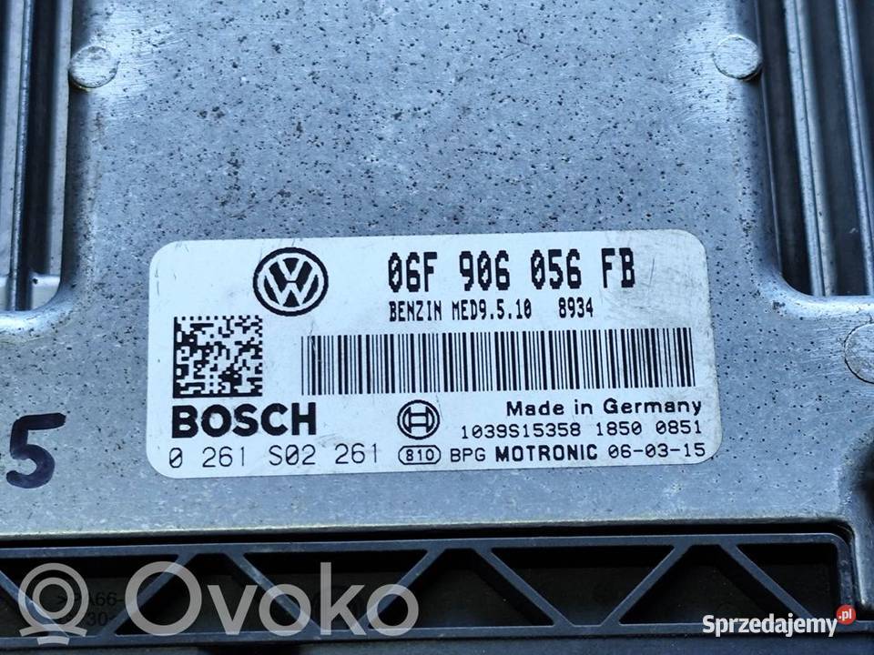 VW PASSAT B6 20FSI STEROWNIK KOMPUTER ECU