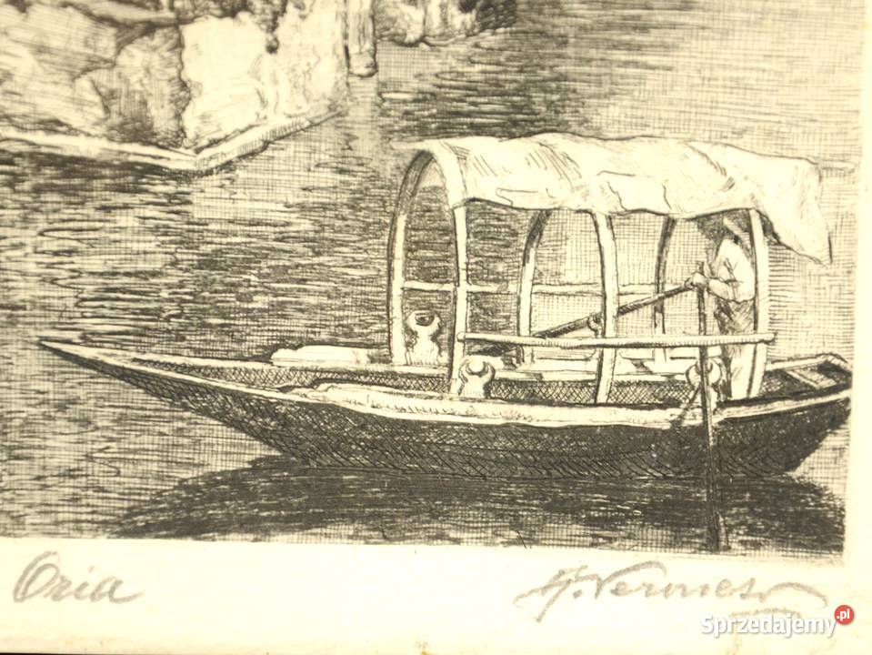 Rycina Oria Jezioro Lugano Villa Fogazzaro Bronisze