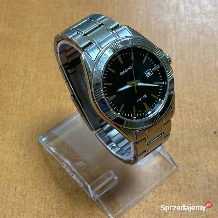 Zegarek Męski Casio MTP1308P Czarna Tarcza