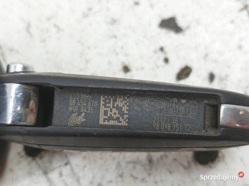 STACYJKA 9663123380 Peugeot Expert III 2016