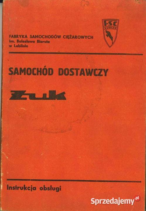 ŻUK INSTRUKCJA OBSŁUGI 1985 Warszawa