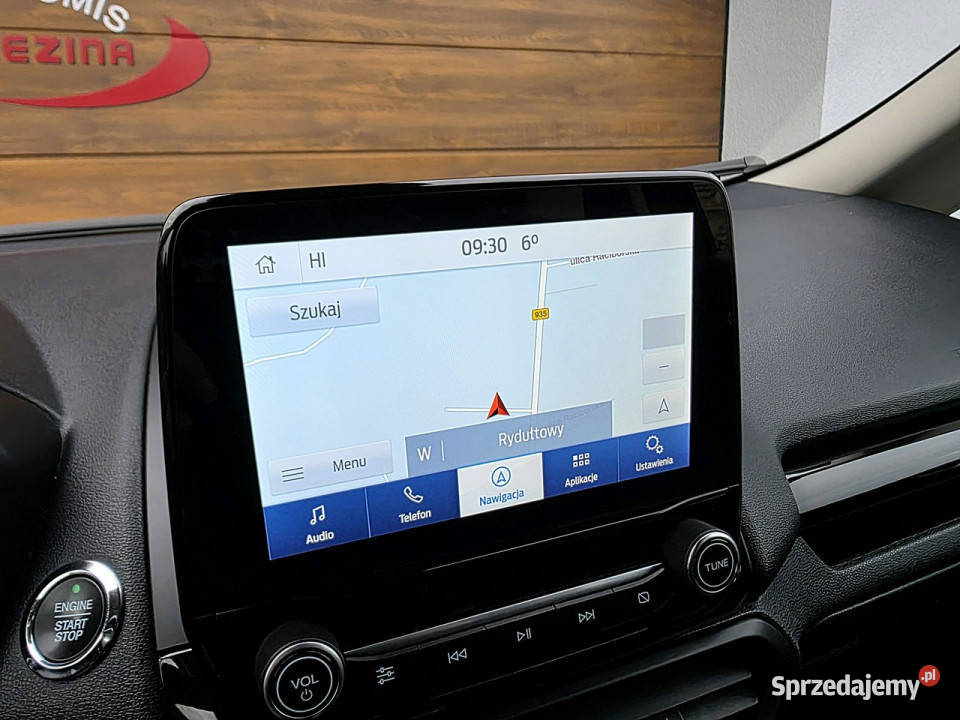Ford EcoSport serwis ASO Full Led nawigacja II czujnik martwego pola śląskie Rydułtowy