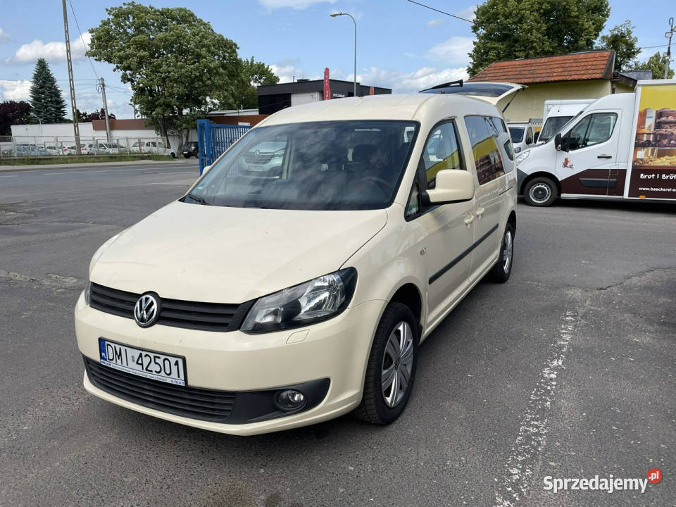 Volkswagen Caddy Caddy 16 TDI Niepełnosprawnych 102KM dolnośląskie Syców
