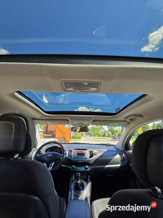 Kia Sportage III 20102015 czarny Giżycko