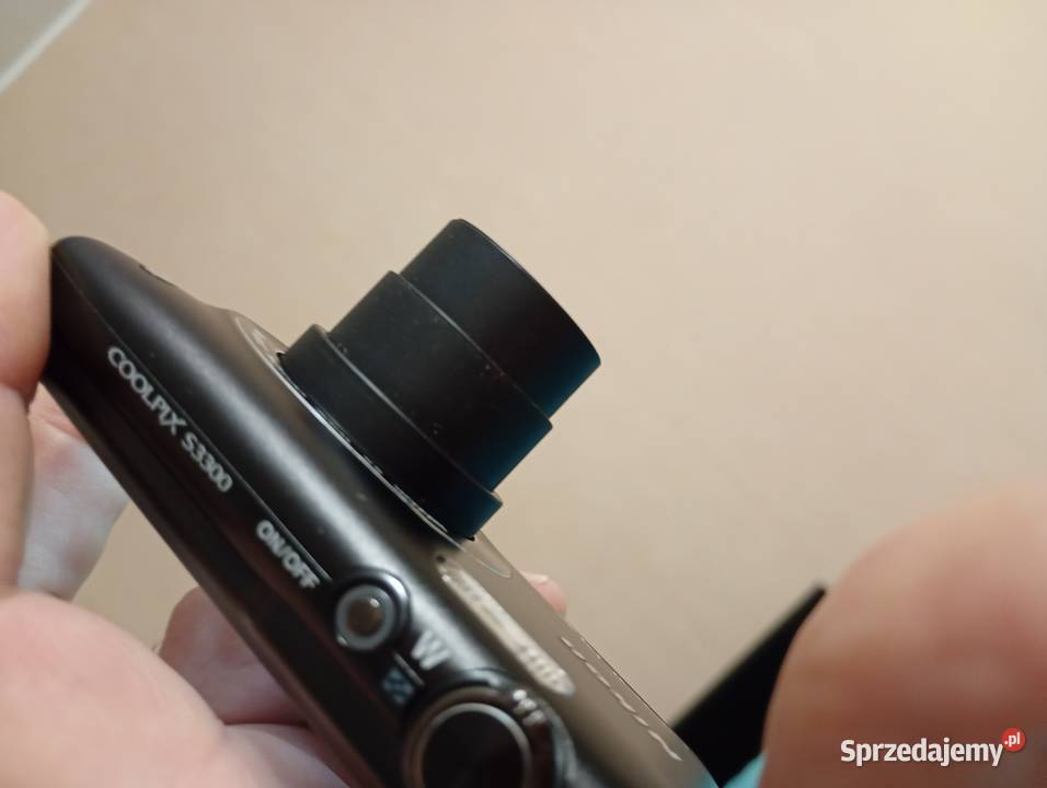 Czarny Nikon Coolpix S 3300 Każdy go chce mieć