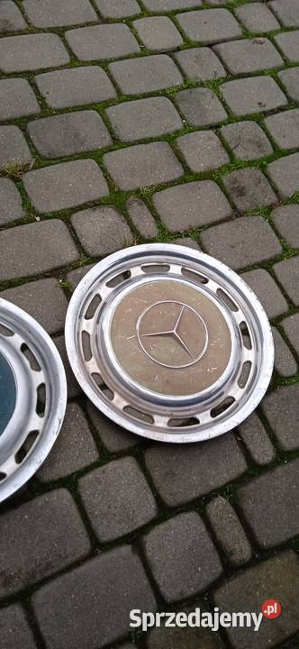 Kołpaki dekle metalowe 15 Mercedes W123 śląskie Pszczyna