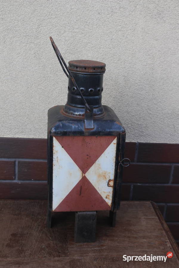 stara lampa kolejowa Kalisz