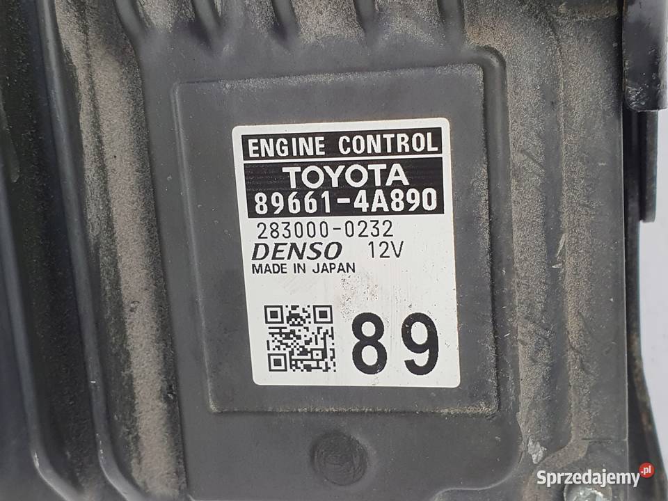 STEROWNIK SILNIKA Toyota RAV 4 Rav4 IV V Hybryda osobowe Chełm