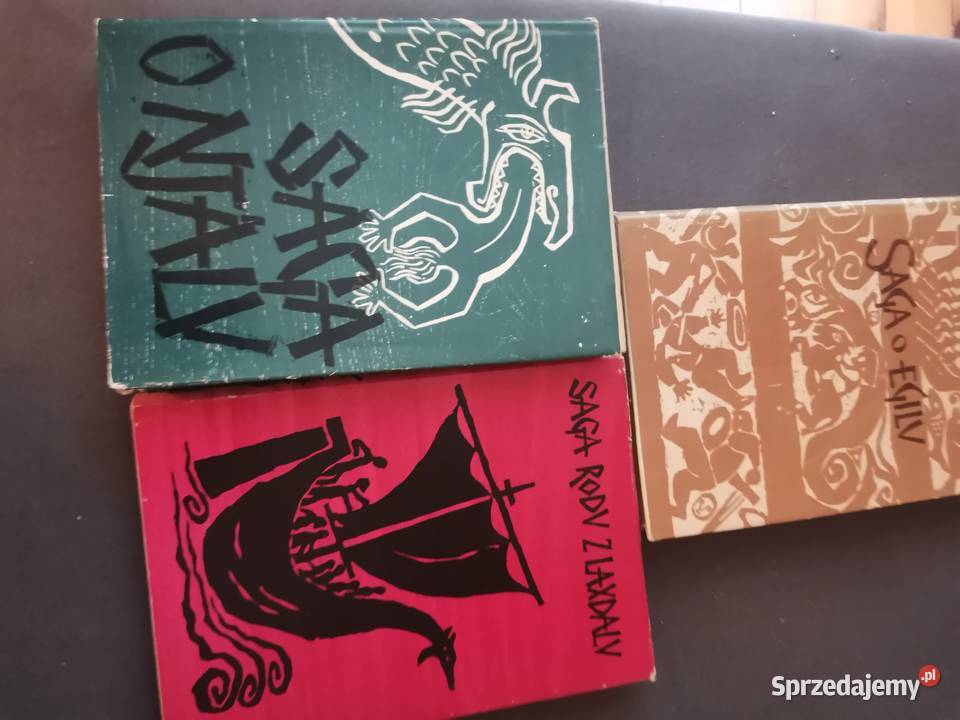Saga o Egilu Saga rody z Laxdalu Saga o Njalu sprzedam