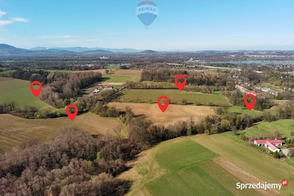 Działka inwestycyjna w Beskidach 265 ha Pogórze