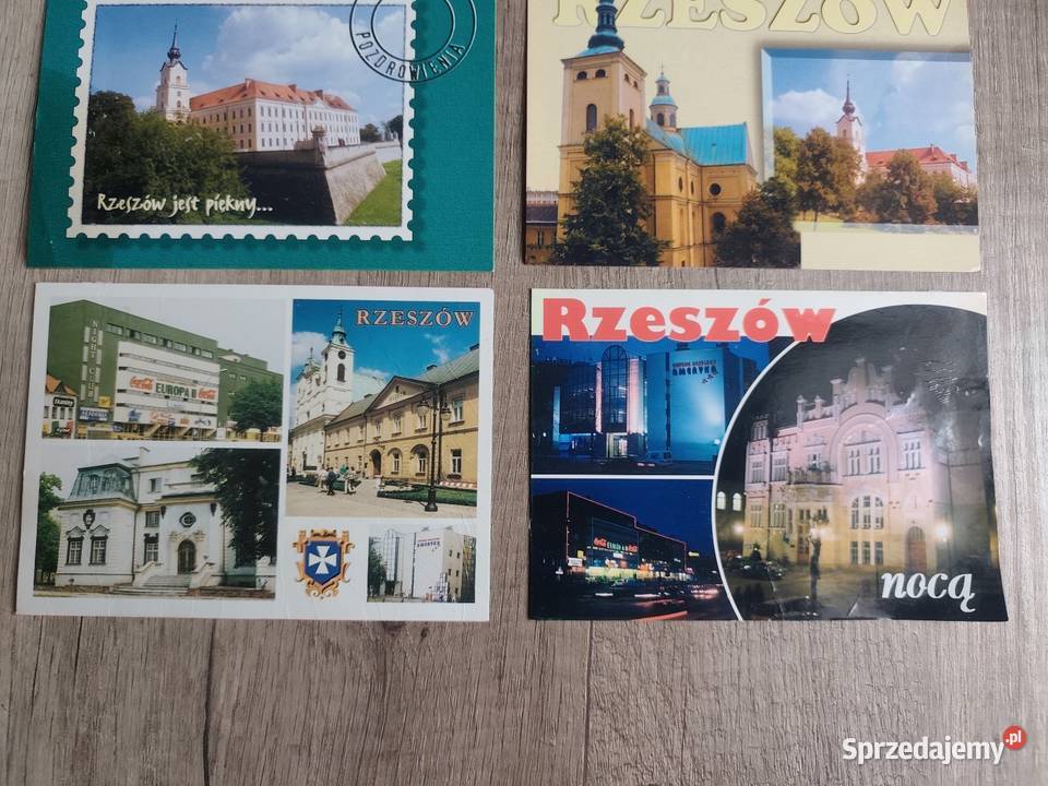 Pocztówki z Rzeszowa Rzeszów 1997 r lata 90 7 podkarpackie