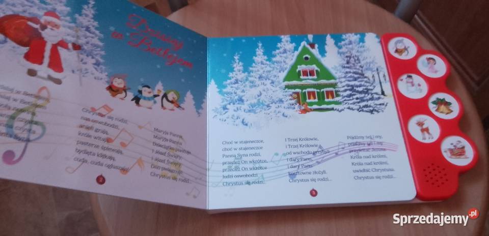 Książeczka dźwiękowa świąteczna świętokrzyskie Czarnocin