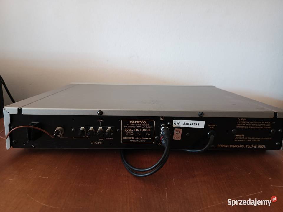 Tuner ONKYO Integra T 4015 L Radioodtwarzacze Gdynia