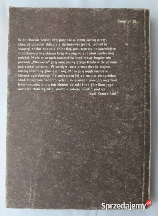 PLACÓWKA Bolesław Prus Rok wydania 1984 Proza i poezja Hajnówka