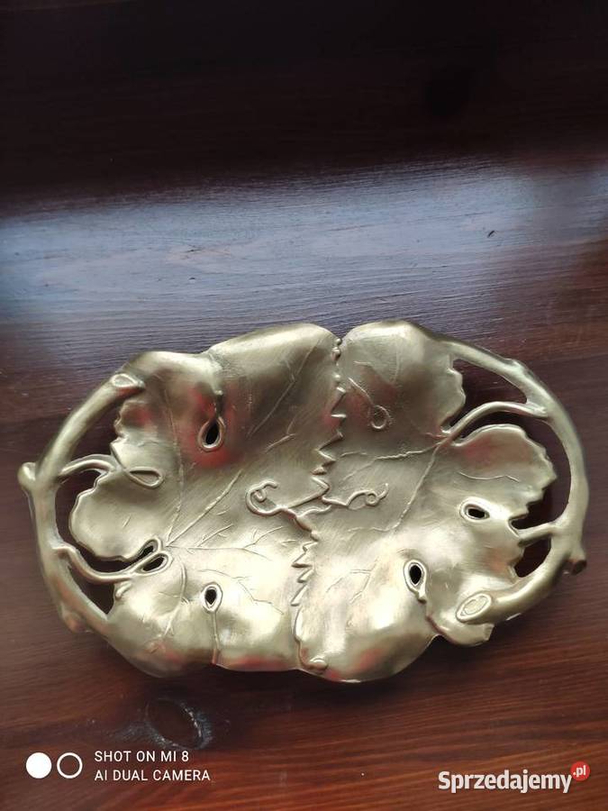 Stara Mosiężna Patera Oczyszczona i Kraków