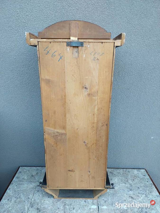 236 Stary zegar ścienny Mauthe przedwojenny Tczew