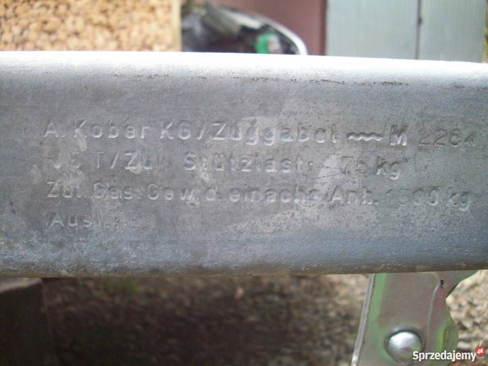 DyszelZaczep z Hamulcem Najazdowym 1300 podkarpackie sprzedam