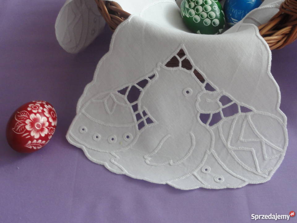 Serwetki do koszyczka koszyczek Wielkonoc Lublin