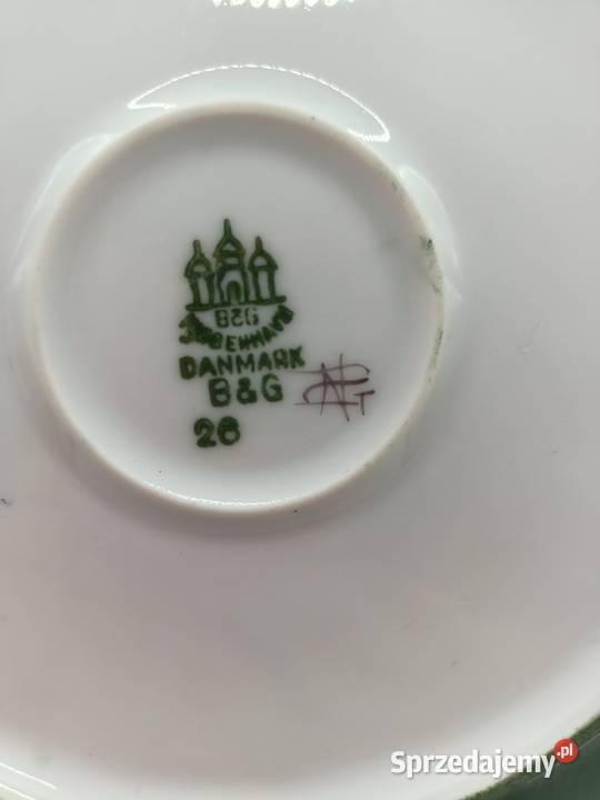 Talerz kwiatowy wzór złocenia Dania Zamość sprzedam