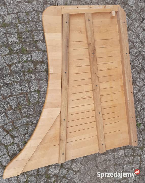 Drewniany blat do stołu biurka duży solidny 90cm warmińsko-mazurskie Morąg