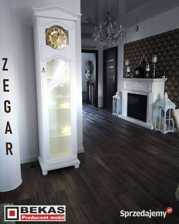 Zegar Stylowy Dąb Rustikalny Zegar Stojący 50