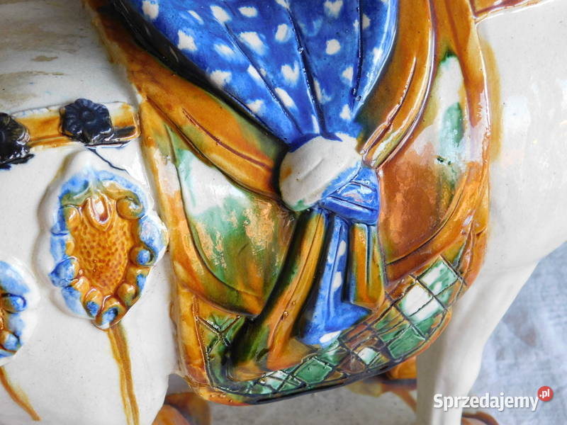 Figura konia styl Tangdynastinceramika Sensai zachodniopomorskie Szczecin