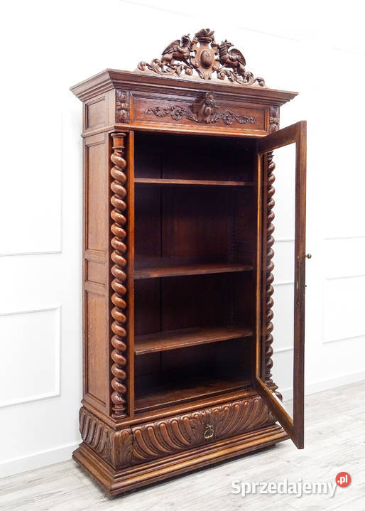 Antyk Orzechowa WITRYNA biblioteczka 204