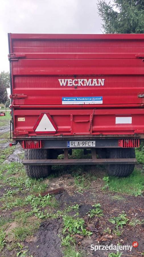 Przyczepa wywrotka Weckmann ws120 12t tandem Łańcut