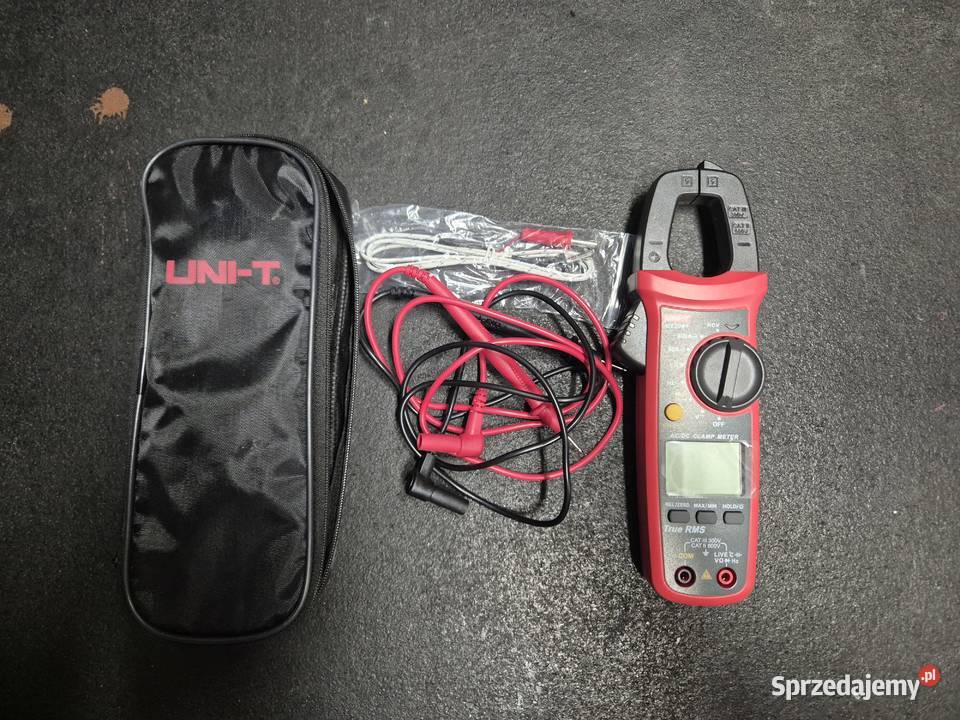 UNIT UT204 Cyfrowy miernik cęgowy 600A futerał Pozostałe