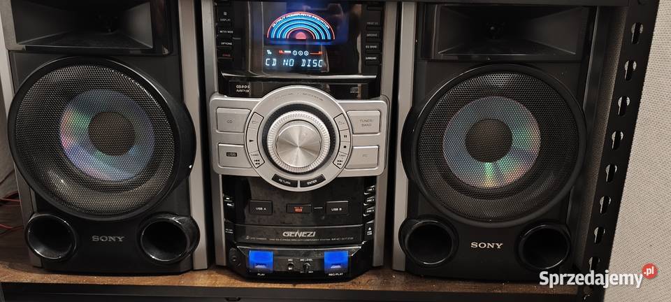 Wieża SONY GENEZI MHC GTZ3i Nowy Dwór Mazowiecki sprzedam