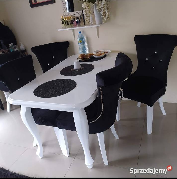 Krzesła Glamour 46cm Warszawa sprzedam