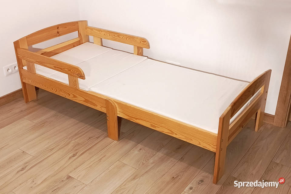 Łóżko rosnące z dzieckiem komplet z materacem Meble Poznań