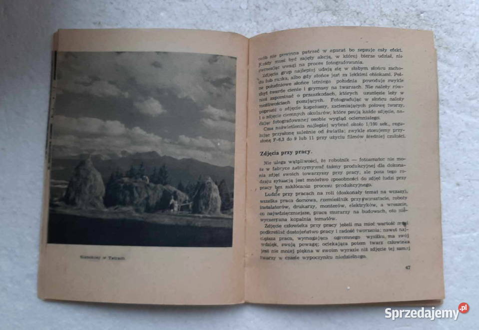 FOTOGRAFOWAĆ Tadeusz Cyprian 1954 Łódź sprzedam