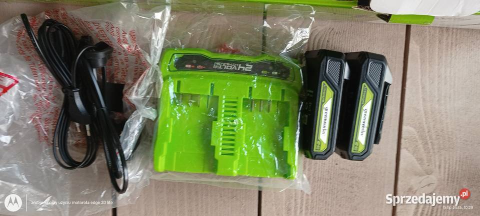 Sprzedam podkaszarkę G24X2LT Greenworks 48v dolnośląskie Strzegom