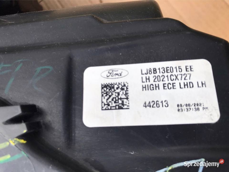 Lampa lewy przód Full Led Ford Mustang MachE 20 Lampy przednie Rzeszów
