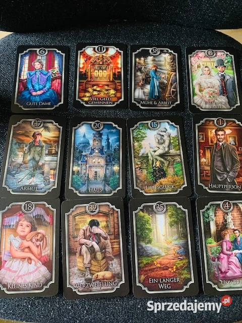 Fin De Siecle Kipper karty wyrocznia Lenormand Warszawa